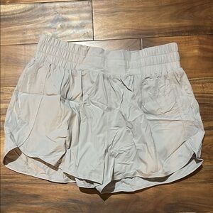 Balance Athletica Original Gray Breeze Shorts with Thong Liner